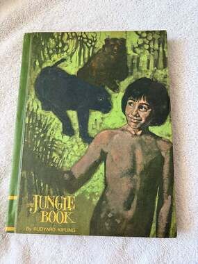 Vtg The Jungle Book by Rudyard Kipling 1968 Classic Press Vintage Book Library